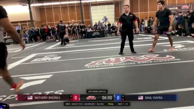 Anthony Briones vs SAUL VIAYRA 2026 ADCC Portland Open