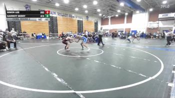 126 lbs Cons. Round 2 - Garrett Berry, Alta Loma vs Simon Lee, Crespi Carmelite