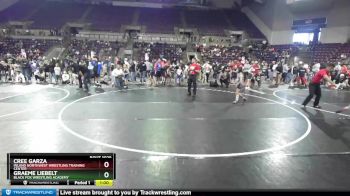 67 lbs Champ. Round 1 - Graeme Liebelt, Black Fox Wrestling Academy vs Cree Garza, Inland Northwest Wrestling Training Center