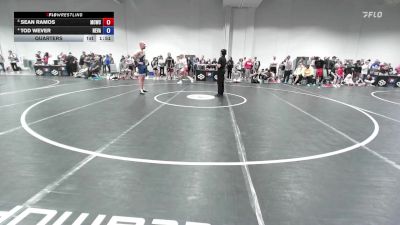 Masters C FS - 88 lbs Quarters - Sean Ramos, Mad Cow Wrestling Club vs Tod Wever, Nevada