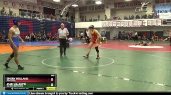 145 lbs Quarterfinal - Emery Holland, Mt.Carmel vs Jase Gillespie, Rancho Bernardo