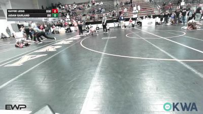 52-55 lbs Final - Kayde Legg, Keystone Kids Wrestling Club vs Aidan Garland, Berryhill Wrestling Club