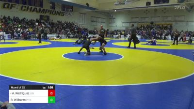 129 lbs Round Of 32 - Antonio Rodriguez, Los Gatos vs Rj Wilharm, Pitman