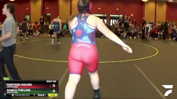 140-170 lbs Round 1 - Madyson Holmes, Unattached vs Danica Fuelling, Unattached