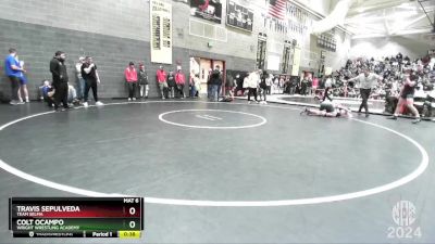 153 lbs Cons. Round 1 - Travis Sepulveda, Team Selma vs Colt Ocampo, Wright Wrestling Academy