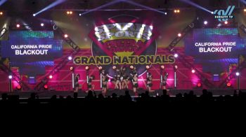 California Pride - Blackout [2023 L3 Senior - Small] 2023 Spirit Sports Palm Springs Grand Nationals