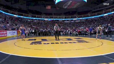 107 lbs Semifinal - Blake Klipp, Bishop McDevitt vs Kooper Deputy, Chestnut Ridge