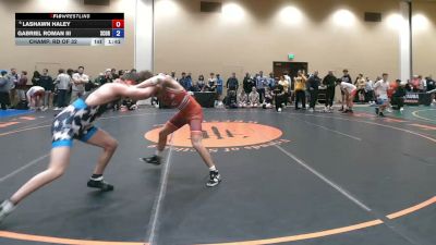 132 lbs Champ. Rd Of 32 - LaShawn Haley vs Gabriel Roman III, Scorpions