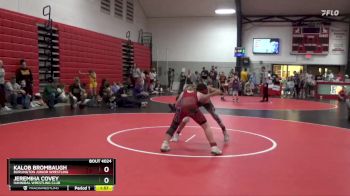 Semifinal - Kalob Brombaugh, Burlington Junior Wrestling vs Jeremiha Covey, Hannibal Wrestling Club