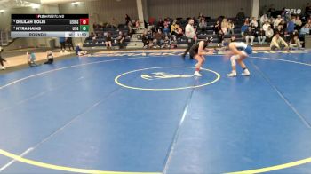 140 lbs Round 5 - Kyra Hains, Lincoln East vs Delilah Solis, Lexington