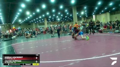 170 lbs Placement (16 Team) - Amirah Lencrerot, Glasgow WA vs Colton Huffman, BS Wrestling