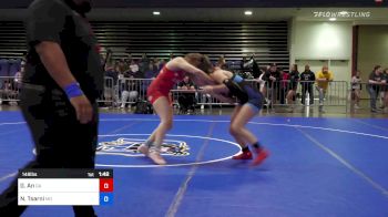 148 lbs Consolation - Genevieve An, GA vs Nebi Tsarni, MD