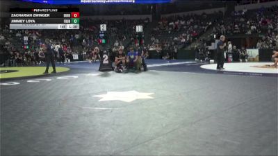 144 lbs Round Of 64 - Zachariah Zwinger, Durham (NS) vs Jimmey Loya, Fountain Valley (SS)