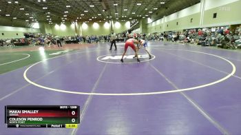 126B Cons. Round 1 - Makai Smalley, Odessa vs Coleson Penrod, North Point