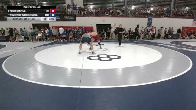 86 kg Champ. Rd Of 32 - Tyler Bienus, Buffalo Valley RTC vs Timothy McDonnell, Beaver Dam Wrestling Regional Training Center