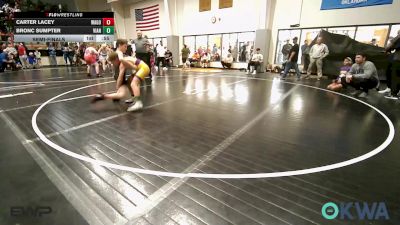 105 lbs Semifinal - Carter Lacey, Wagoner Takedown Club vs Bronc Sumpter, Vian Wrestling Club