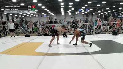 160 lbs Rr Rnd 1 - Cameron Cooper, Fight Barn WC - HSB vs Chase Alvarez, TNWC Black - HSB