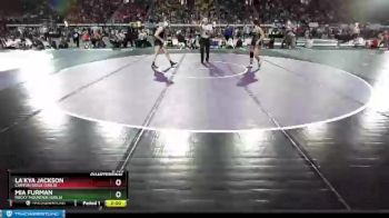 G 138 lbs Quarterfinal - La`Kya Jackson, Canyon Ridge (Girls) vs Mia Furman, Rocky Mountain (Girls)