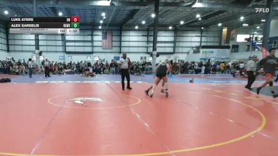 120 lbs Cons. Round 3 - Alex Sardelis, Red Lion Wrestling Club vs Luke Ayers, New Hill