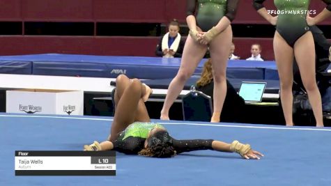 Taija Wells - Floor, Auburn - 2020 Metroplex Challenge