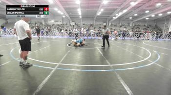 152 lbs Rr Rnd 1 - Nathan Taylor, Culpepper Legends vs Logan Powell, 4M Strength