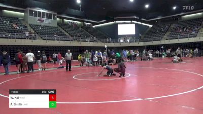 118 lbs Final - Willmont Kai, Whitehall vs Augustus Smith, Limerick