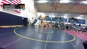 115 lbs Quarterfinal - Emma McKittrick, Red Lodge/Belfry vs Eleasah Horsley, Powell
