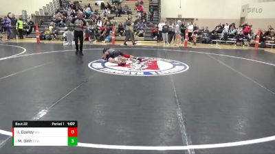 80 lbs Quarterfinal - Maxwell Dinh, Centennial Youth Wrestling vs Ian Cooley, Willmar