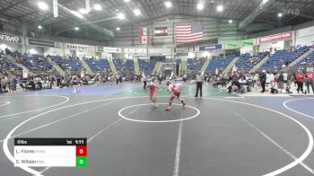 81 lbs Rr Rnd 4 - Leticia Flores, Pomona Elite vs Caleb Wilson, Brighton WC