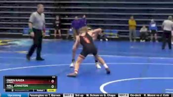 113 lbs Cons. Round 4 - Owen Kasza, OTSEGO vs Will Johnston, FINDLAY