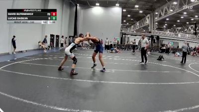 140 lbs 3rd Place Match - Lucas DaSilva, Iron Horse vs David Butenewicz, Pride