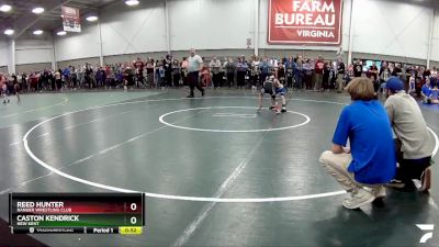 49 lbs Cons. Round 4 - Reed Hunter, Ranger Wrestling Club vs Caston Kendrick, New Kent