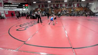 51-55 lbs Round 1 - Christian Valdivia, Total Kaos Wrestling vs Cannon Cunningham, Reign WC