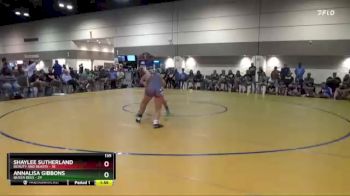 135 lbs Finals (8 Team) - Shaylee Sutherland, Beauty And Beasts vs Annalisa Gibbons, Queen Bees