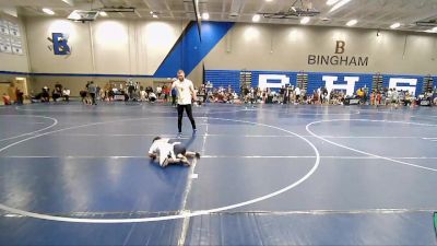 62 lbs Round 1 - Ben Pitcher, Charger Wrestling Club vs Romney Vuki, Westlake