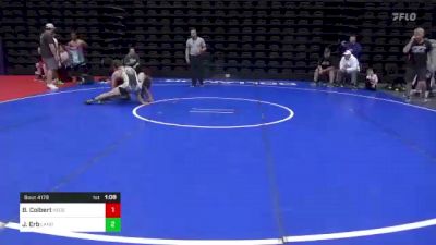 158 lbs Final - Brendon Colbert, Hegerstown, MD vs Jackson Erb, Langhorne, PA
