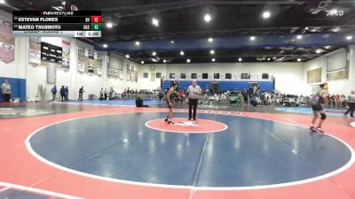 113 Boys Champ. Round 1 - Estevan Flores, Bonita Vista vs Mateo Tsujimoto, Sage Creek