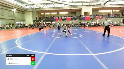 126 lbs Round Of 16 - Coleman Finn, Simsbury vs Isaac Quiles, East Hartford