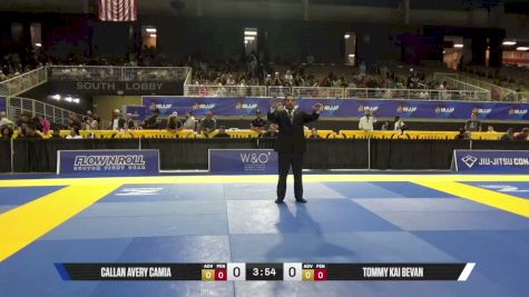Callan Avery Camia vs Tommy Kai Bevan 2026 Pan Kids Jiu-Jitsu IBJJF Championship