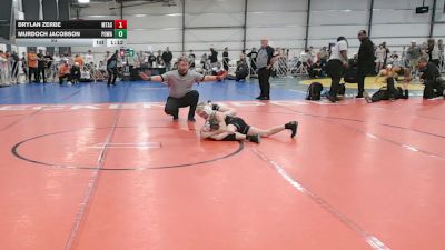 92 lbs Round 5 - 4:00pm Saturday - Murdoch Jacobson, POWA vs Brylan Zerbe, Mat Assassins