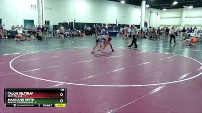 138 lbs Round 4 (6 Team) - Marciano Smith, Bad Bay Wrestling Club vs Talon Gilstrap, Team STL Blue