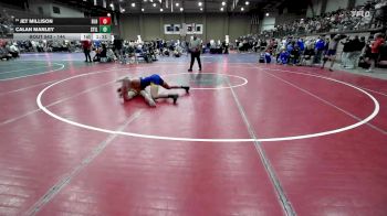 144 lbs Champ. Round 2 - Jet Millison, Basehor-Linwood vs Calan Manley, Stillwater