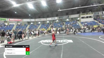 69 lbs Quarterfinal - Julian Ramos, EP Enforcers vs Tyjon Stovall, Ready RP Nationals Wrestling Team