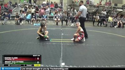 64 lbs Round 1 - Brody Kalczynski, Unattached vs Kaysn Clark, Vicksburg