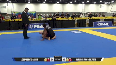 Kameron Finn-D. McVittie vs Joseph Benito Garner 2025 World IBJJF Jiu-Jitsu No-Gi Championship