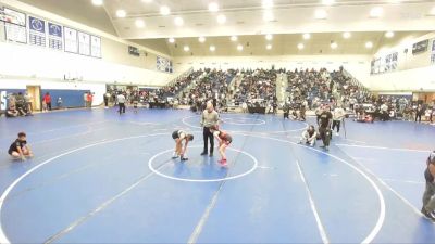 95 lbs 3rd Place Match - Emma Rico, Southwest Stallions WC vs Khali O`Neil, Team Thunder