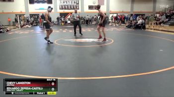 165 lbs Cons. Round 1 - Chevy Langston, Newton vs Eduardo Zepeda-Castillo, Iowa City, Liberty