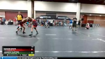 107 lbs Round 1 (6 Team) - Kayson White, Team Palmetto vs Andrew Clayton, Steel Valley Renegades