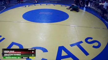 174 lbs Cons. Round 4 - Sebastian Ramirez, De La Salle vs Nixon Haas, Sunkist Kids/Monster Garage