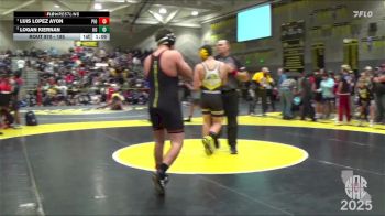 185 lbs 7th Place Match - Logan Kiernan, USA Gold vs Luis Lopez Ayon, Pioneer